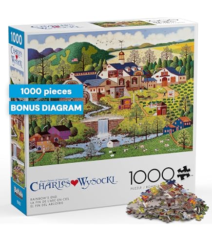 Amazon | Buffalo Games – Charles Wysocki – クリケットホーク